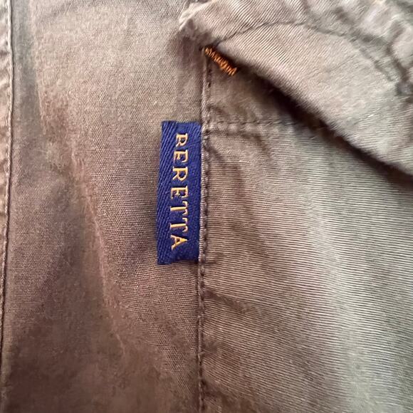 Beretta Men's Olive Green Long Sleeve Button Up Hunting Shooting Shirt Size XL - Picture 4 of 8